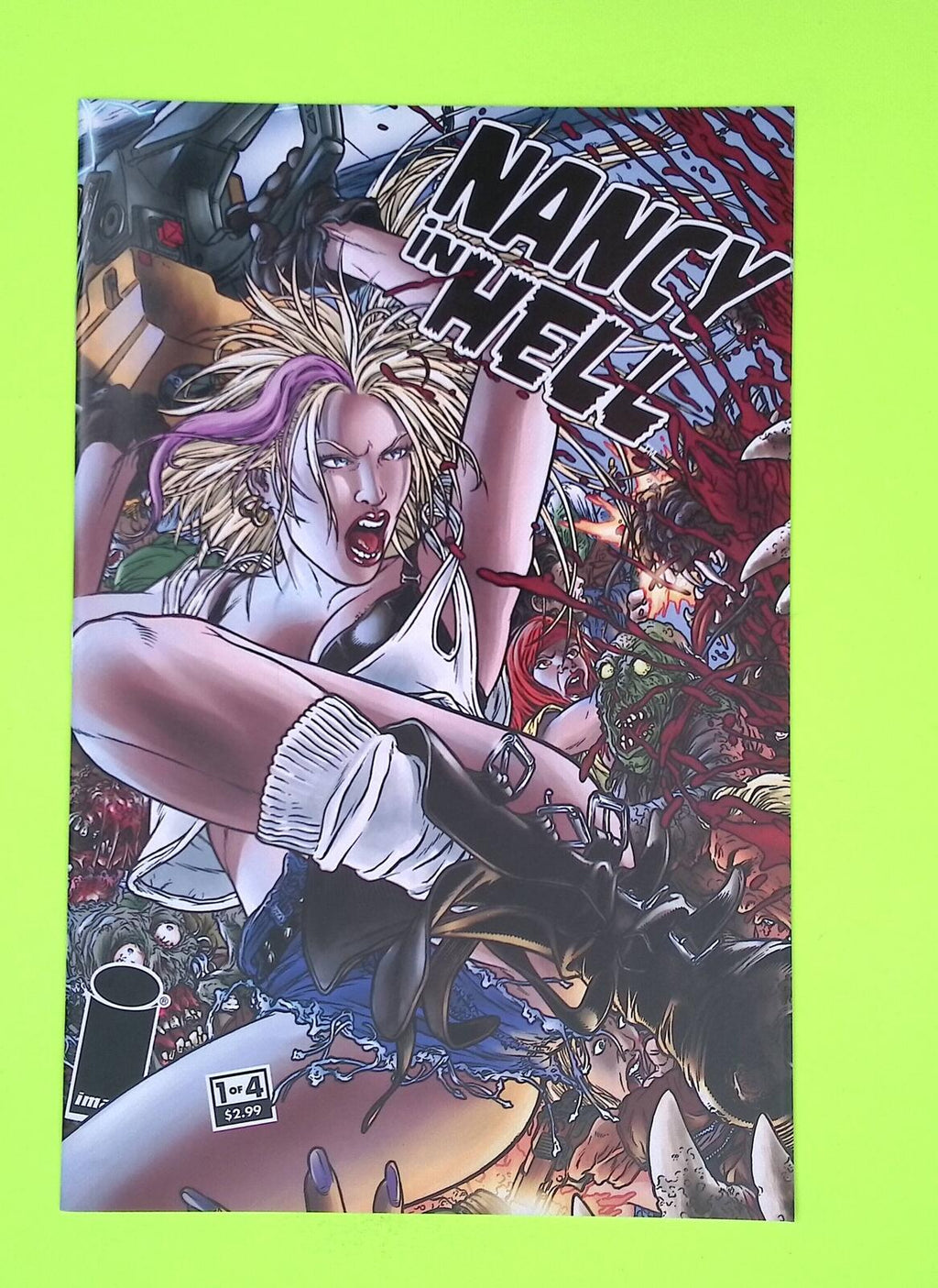 Nancy in Hell #1 2010 Image Comics Mid Grade Comic Book A14-143