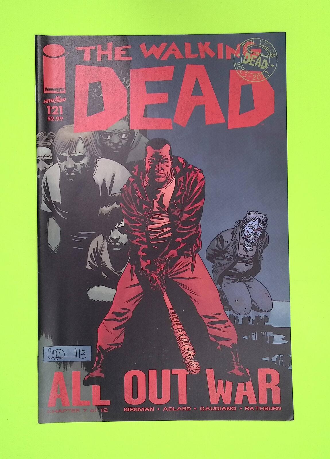 Walking Dead #121 2014 Image Comics Mid Grade Comic Book L79-219