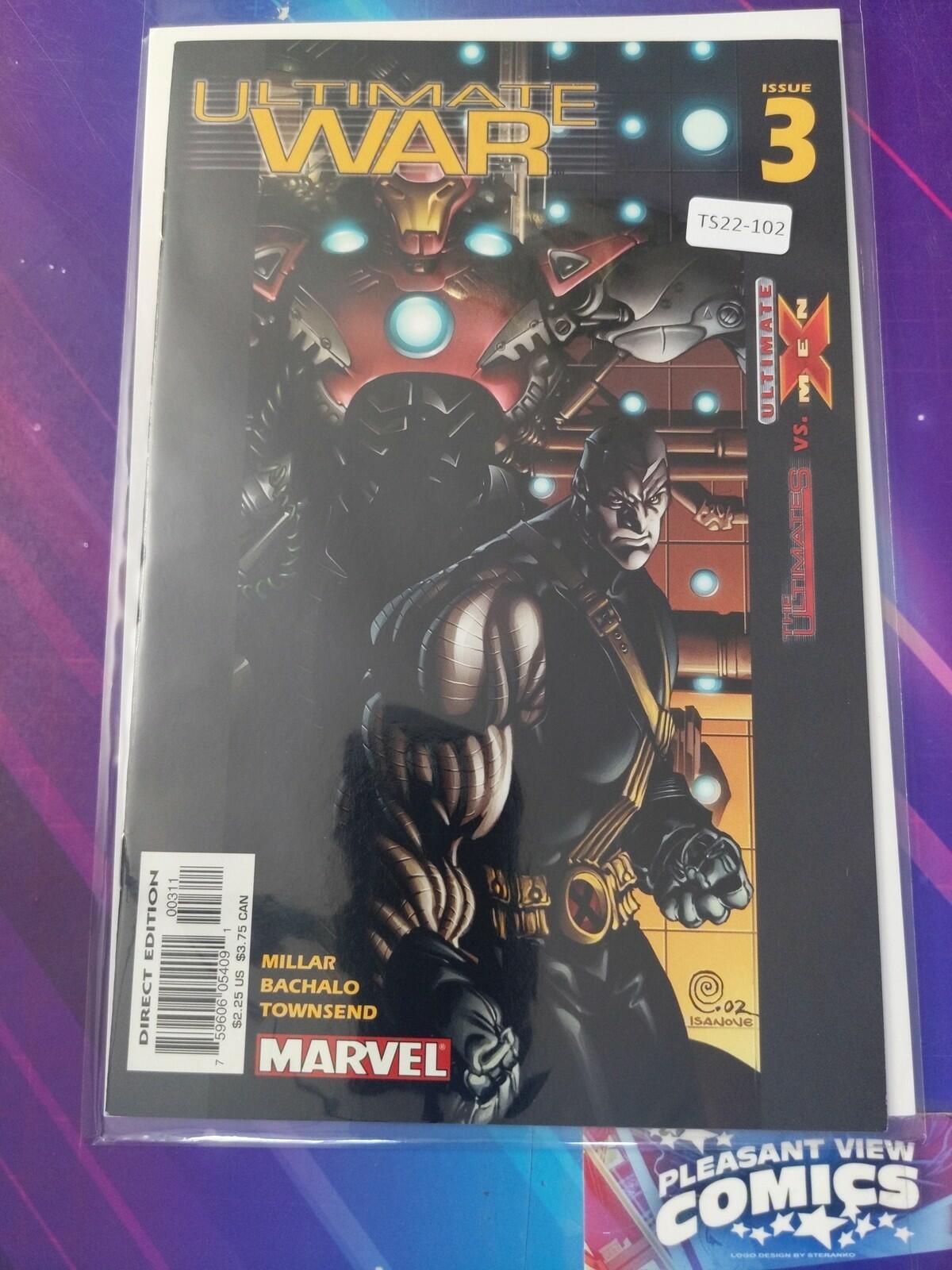ULTIMATE WAR #3 MINI HIGH GRADE ULTIMATE MARVEL COMIC BOOK TS22-102