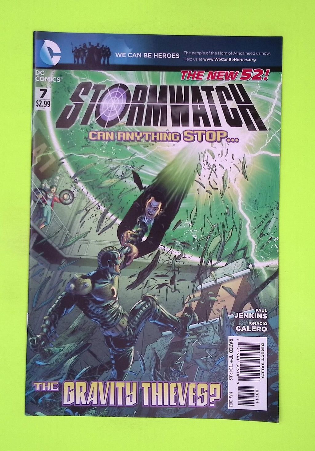 Stormwatch #7 Vol. 3 2012 DC Comics 8.0 Comic Book K20-237