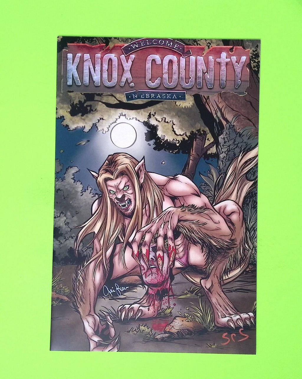 Knox County #2 2021 Self-Published High Grade (Signed) Comic Book Q65-233
