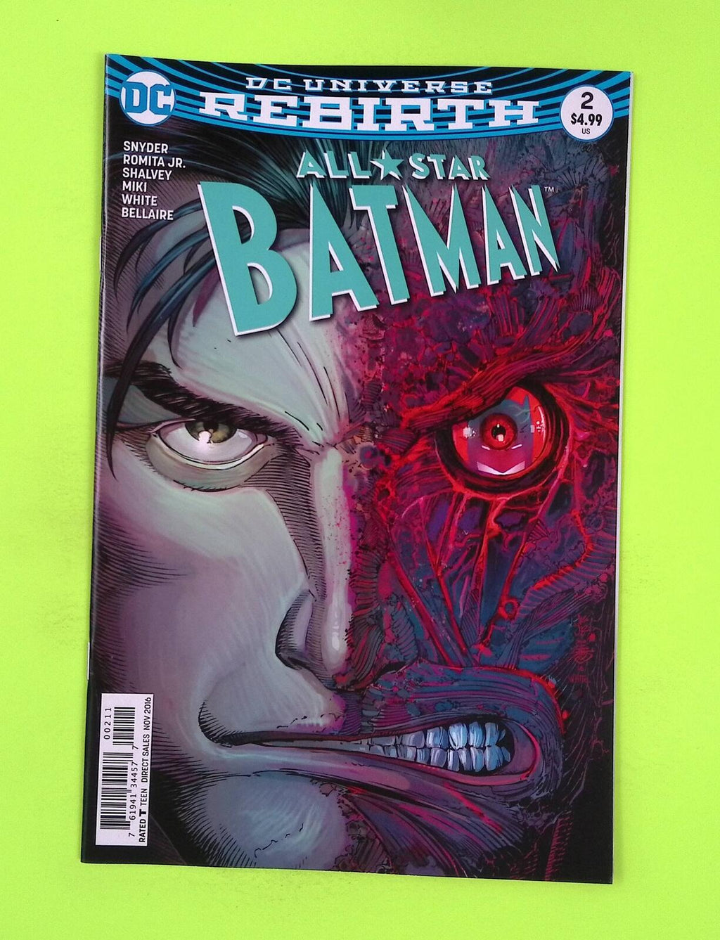 All Star Batman #2 2016 DC Comics High Grade Comic Book G27-135