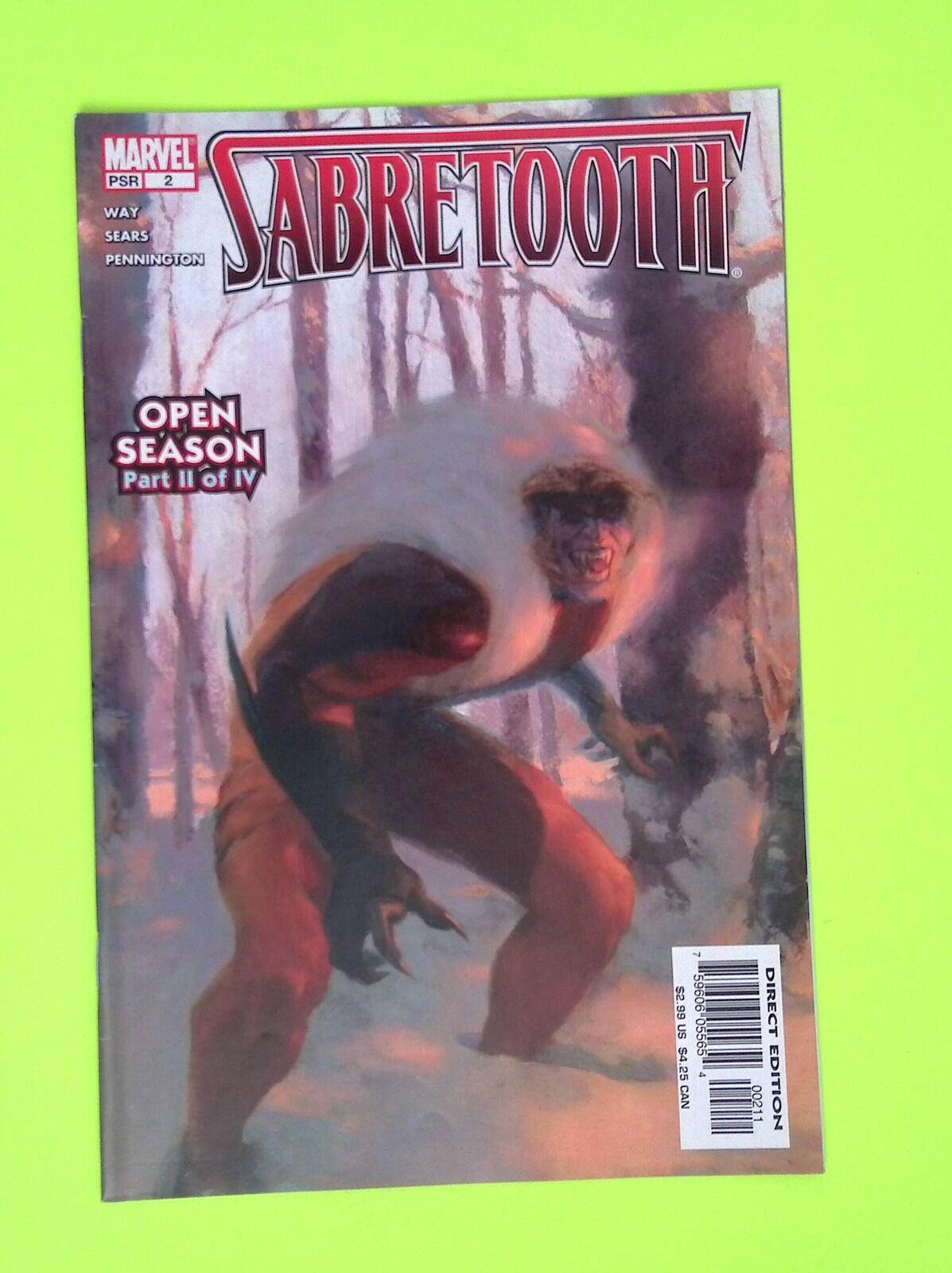 Sabretooth #2 Vol. 2 2004 Marvel Comics 8.0 Comic Book