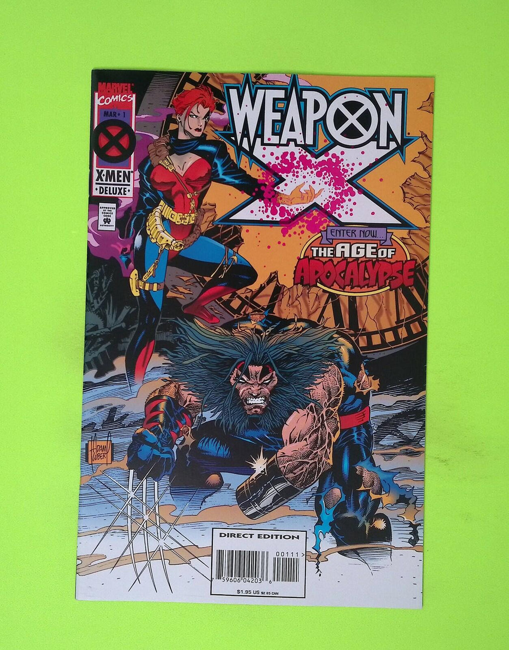 Weapon X #1 Vol. 1 1995 Marvel Comics High Grade Comic Book Q46-35