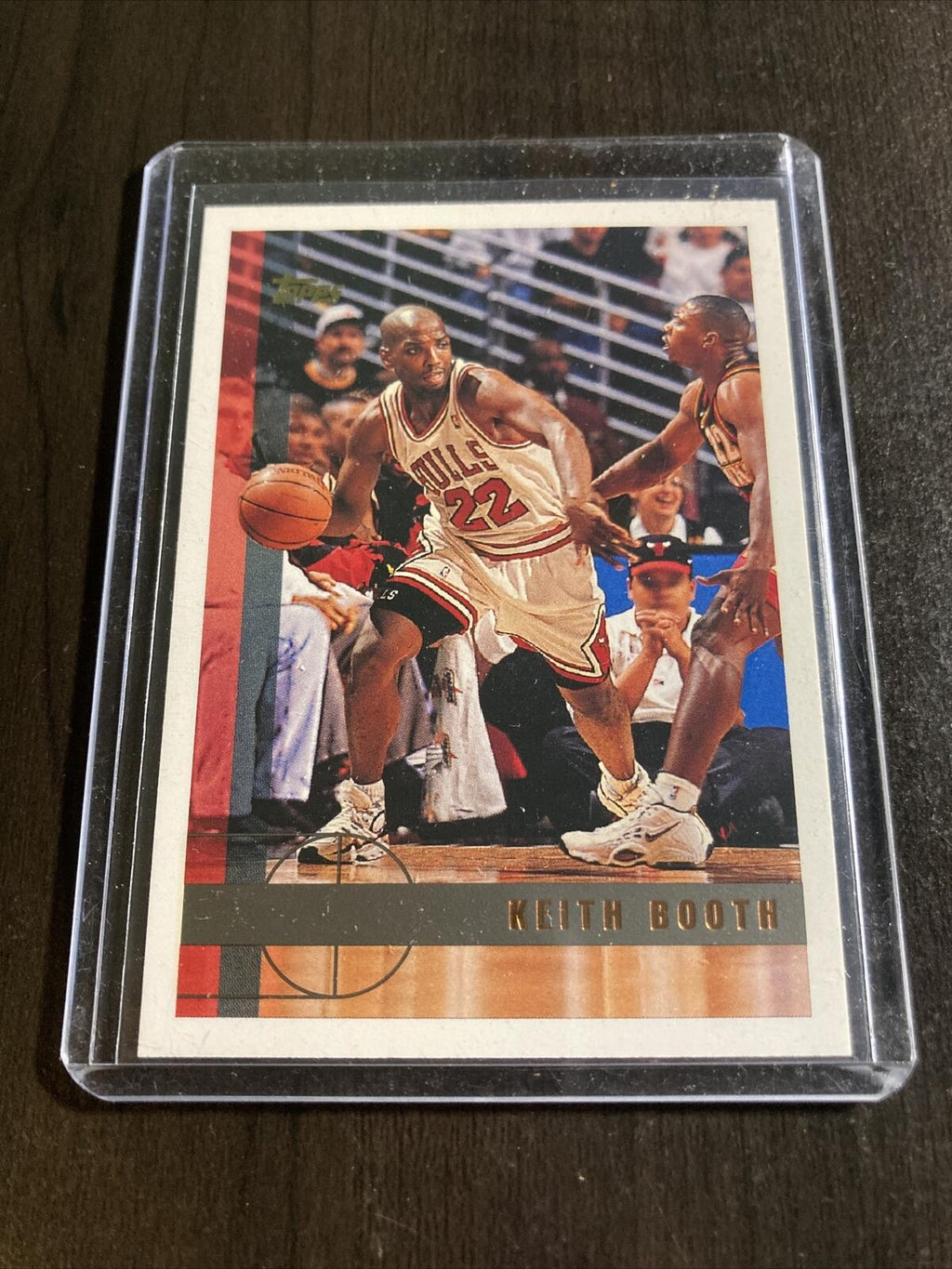 Keith Booth TOPPS CARD NBA 1997 T8-17