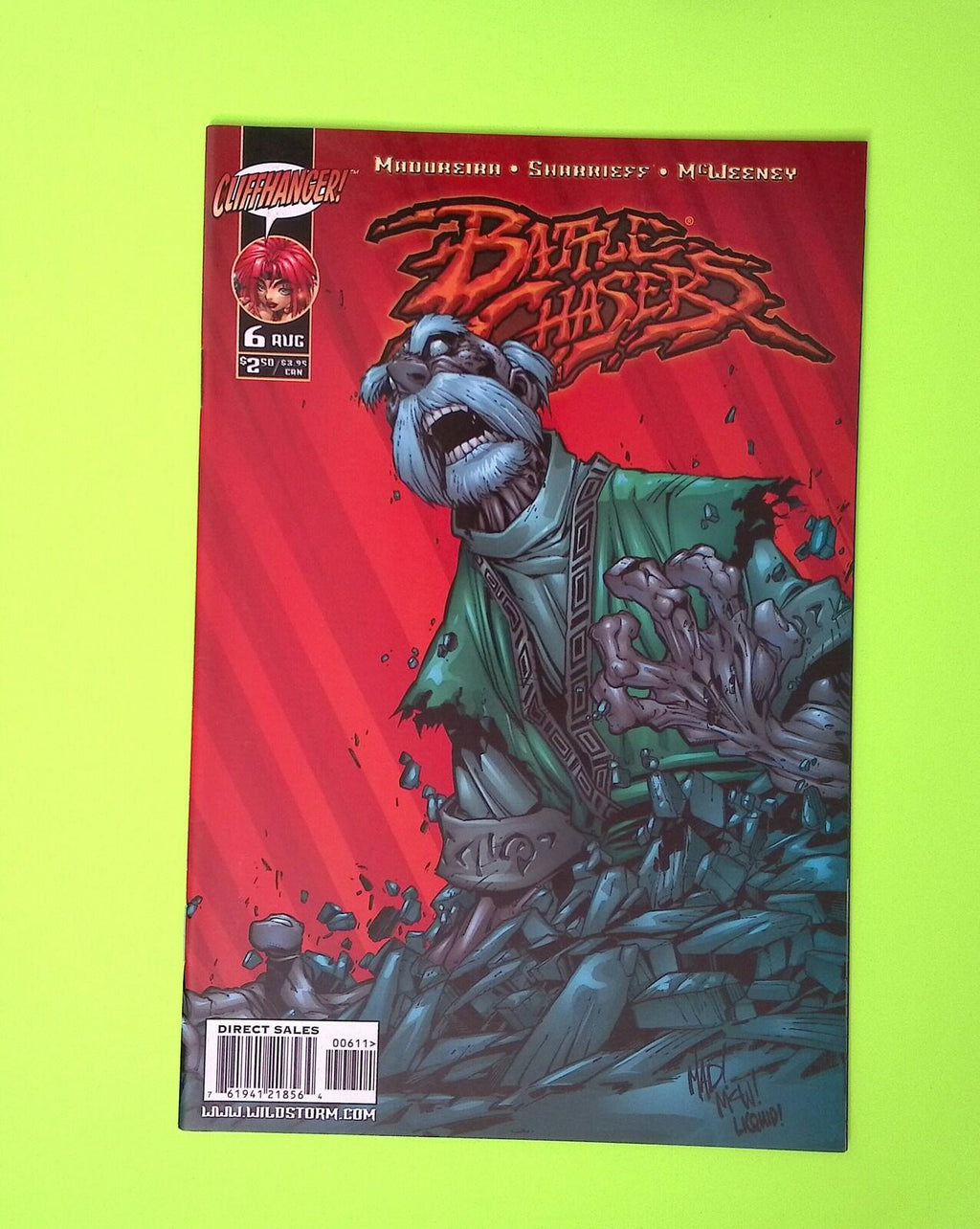Battle Chasers #6 1999 DC Comics High Grade Comic Book X184-48