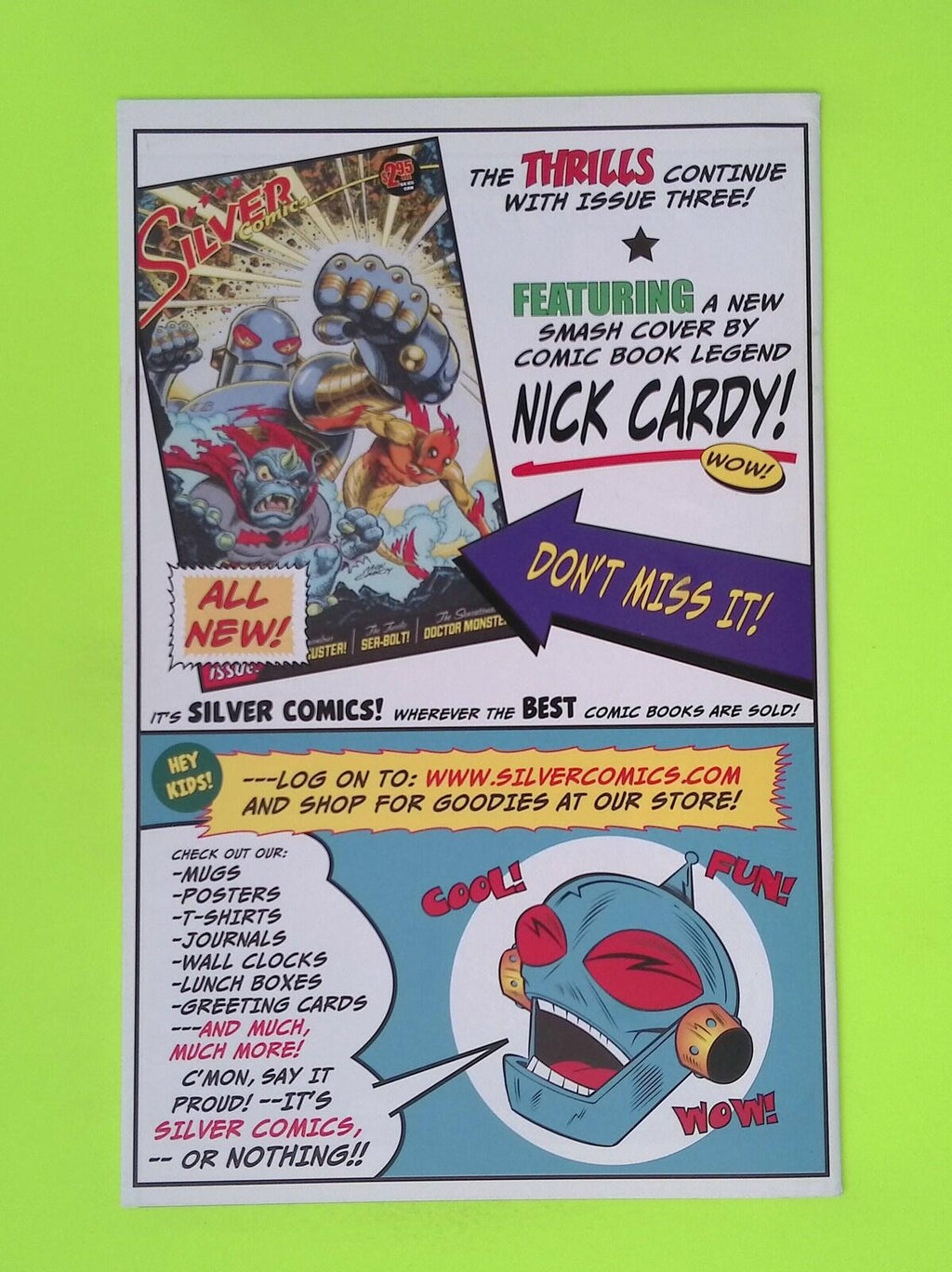 Silver Comics #1 2004 Silver Comics High Grade Comic Book P25-146