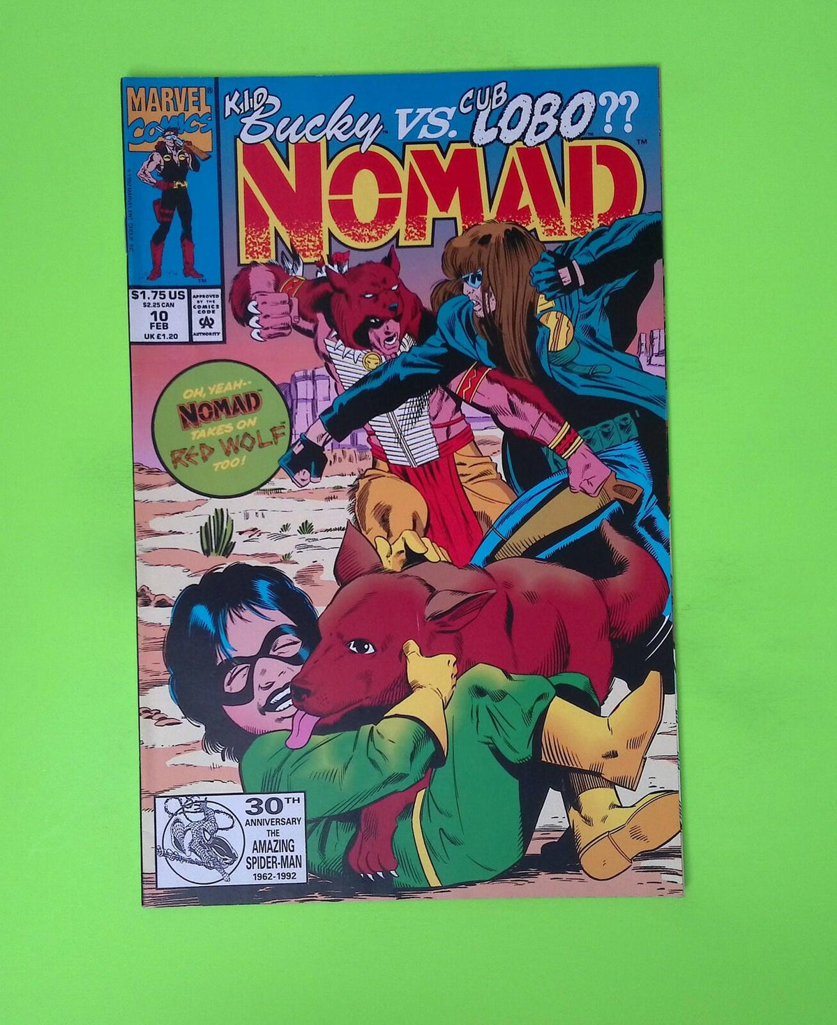 Nomad #10 Vol. 2 1993 Marvel Comics High Grade Comic Book B52-133