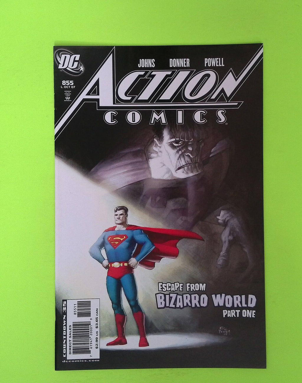 Action Comics #855 Vol. 1 2007 DC Comics High Grade Comic Book X83-187