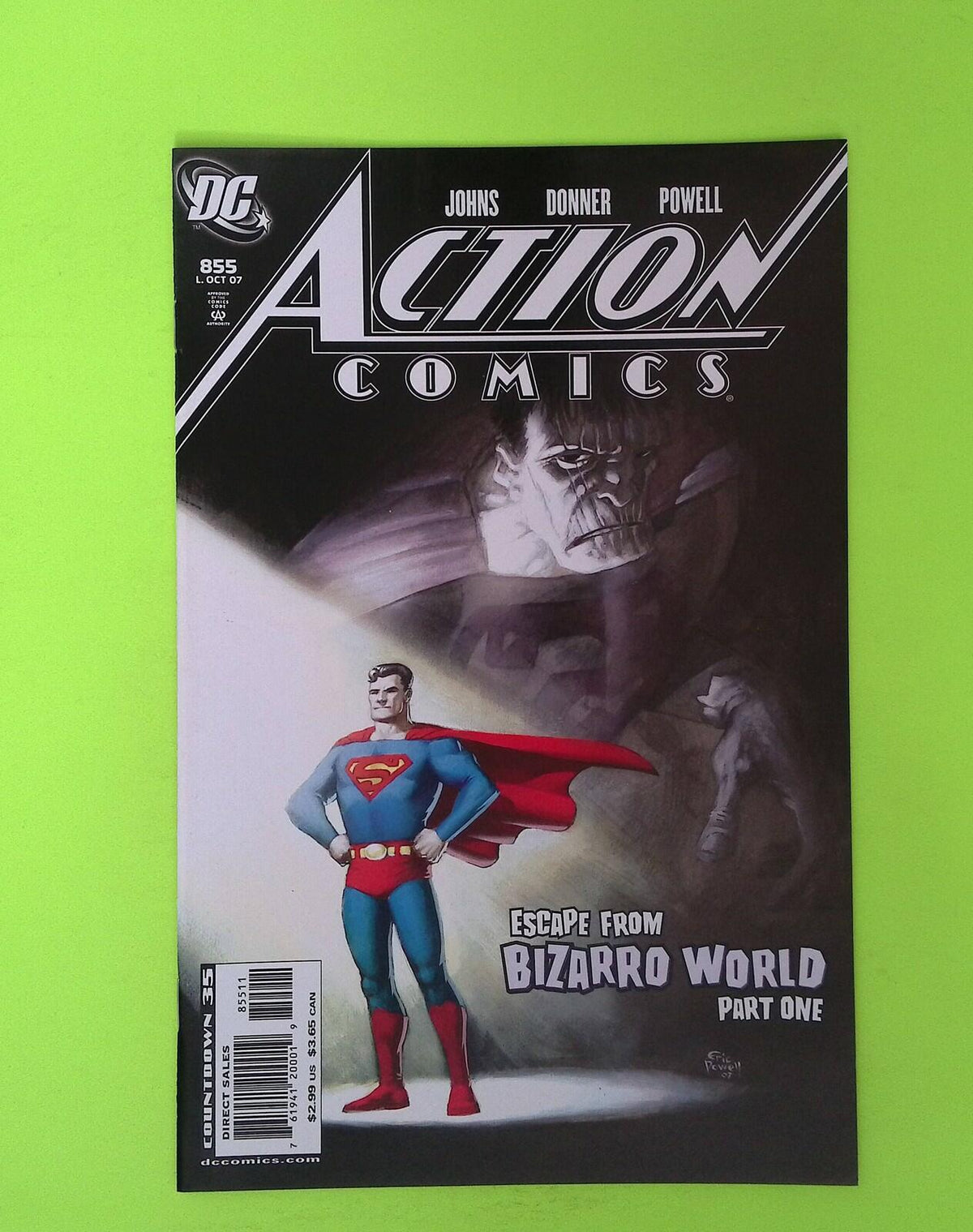 Action Comics #855 Vol. 1 2007 DC Comics High Grade Comic Book X83-187