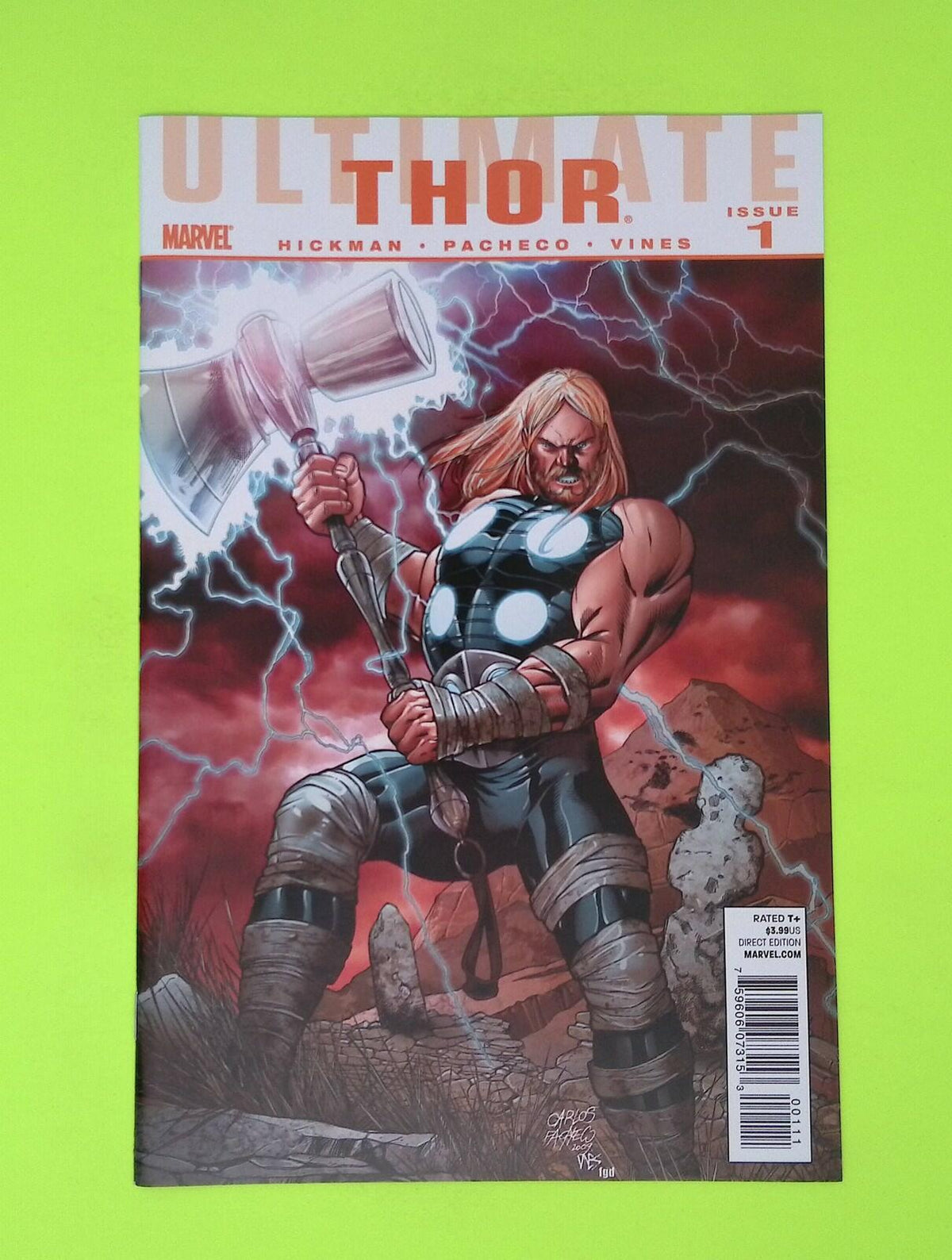 Ultimate Thor #1 2010 Ultimate Marvel High Grade Comic Book P31-110