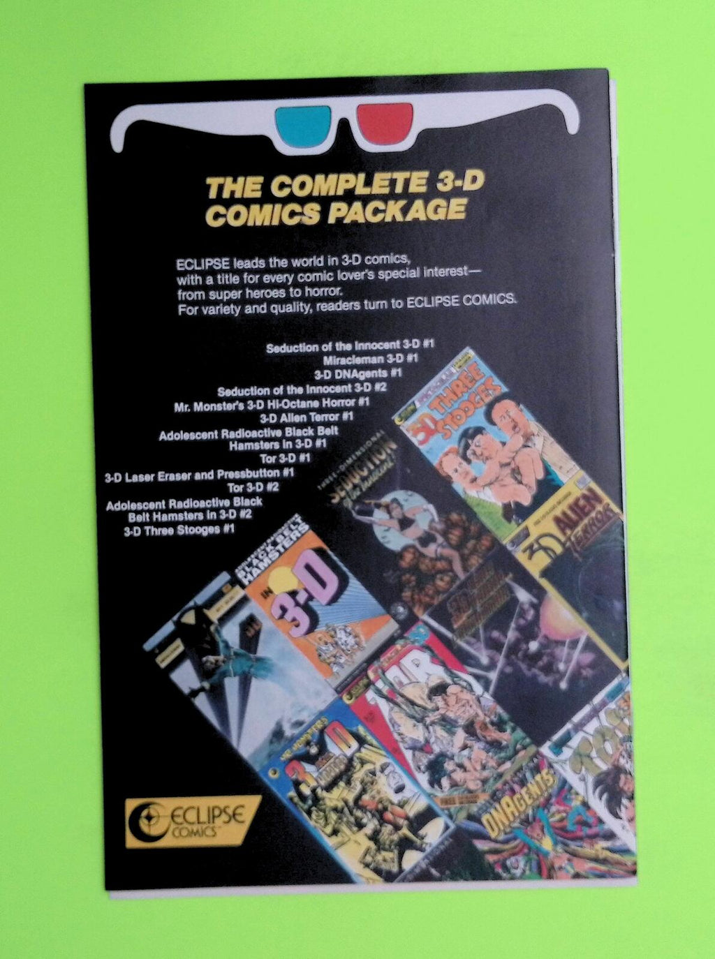 The New Wave #8 Eclipse Comics 8.0 Comic Book L40-243