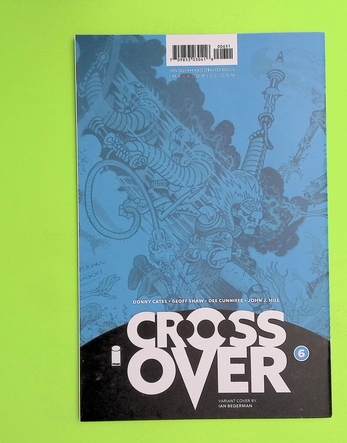 Crossover #6e 2021 Image Comics Variant High Grade Comic Book L39-82