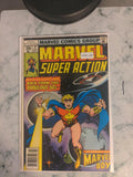 MARVEL SUPER ACTION #4 7.0 MARVEL COMIC BOOK CM4-188