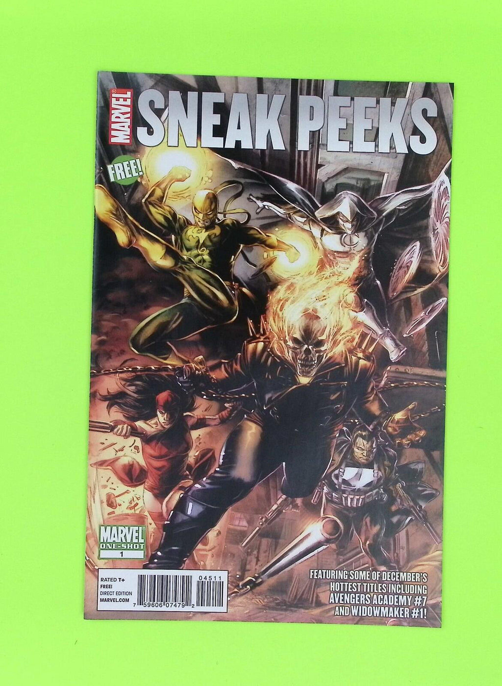 Marvel Sneak Peeks #2 2010 Marvel Comics 8.0 Comic Book V76-157
