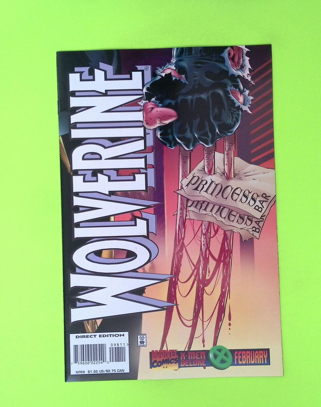Wolverine #98 Vol. 2 1996 Marvel Comics High Grade Comic Book X265-194