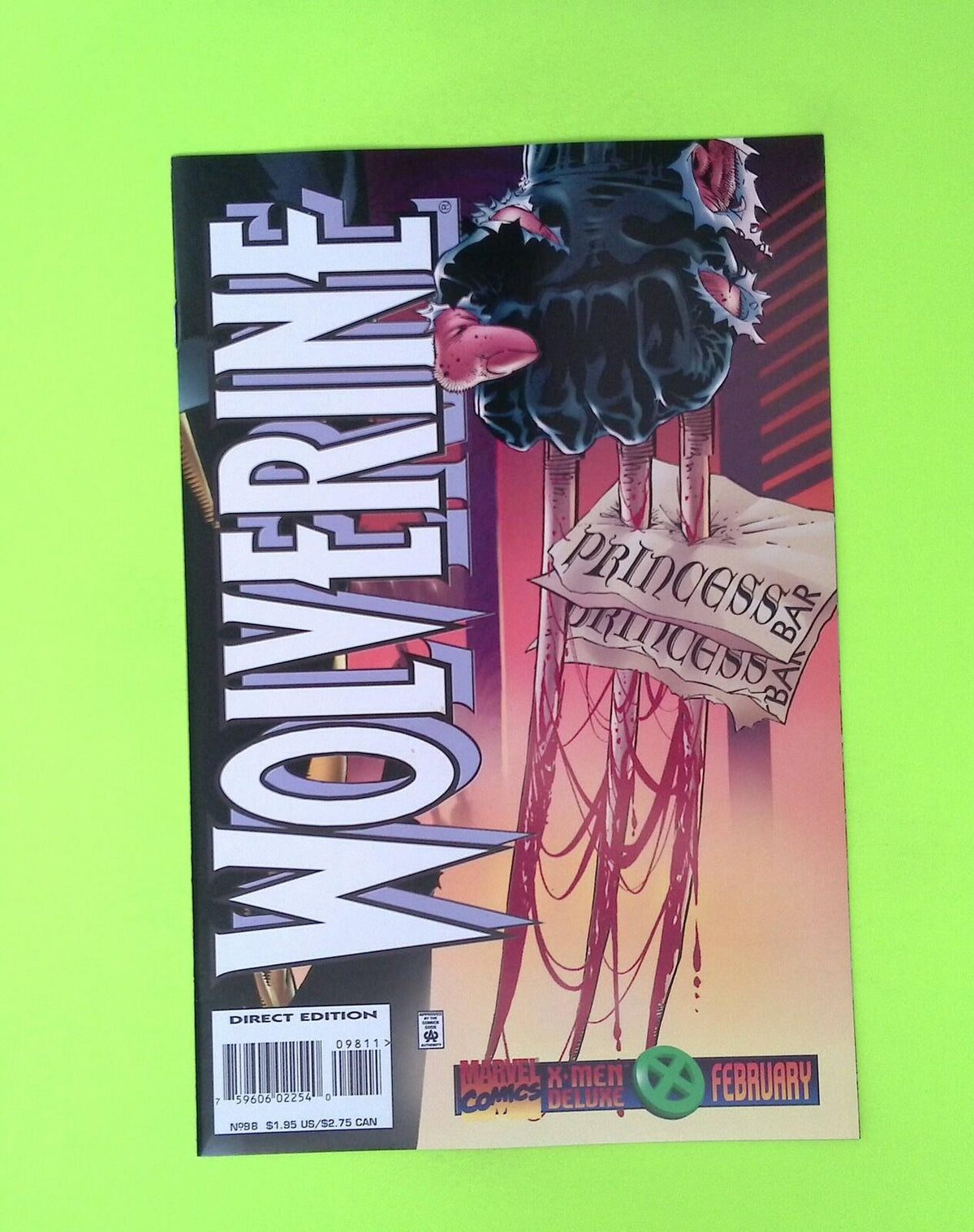 Wolverine #98 Vol. 2 1996 Marvel Comics High Grade Comic Book X265-194