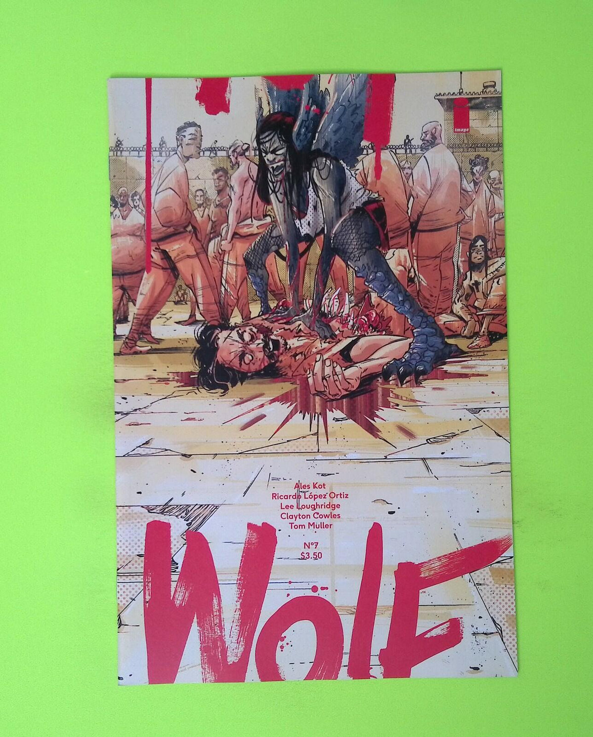 Wolf #7 2016 Image Comics High Grade Comic Book Q45-288