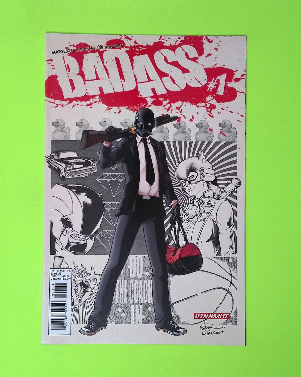 Bad Ass #1 2014 Dynamite Entertainment High Grade Comic Book Q114-46