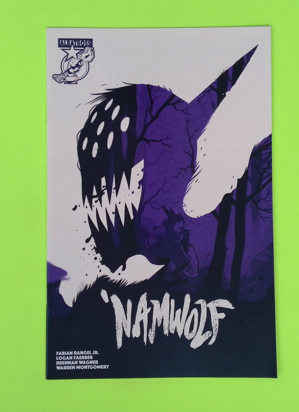 'Namwolf #4 2017 Albatross Exploding Funny Book 8.0 Comic Book M91-196