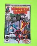 Marvel Saga #20 1987 Marvel Comics High Grade Comic Book X65-61