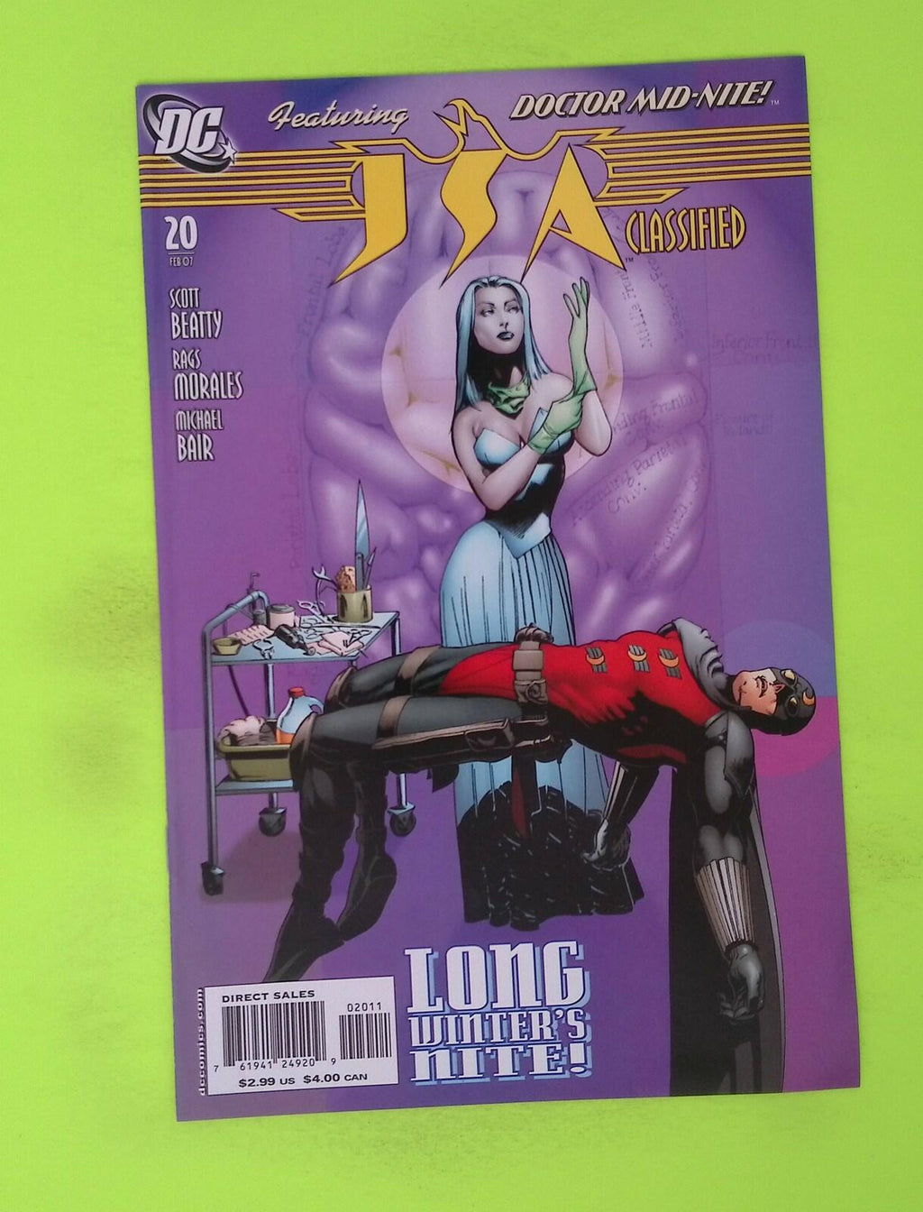 JSA Classified #20 2007 DC Comics 1st App High Grade Comic Book W41-247