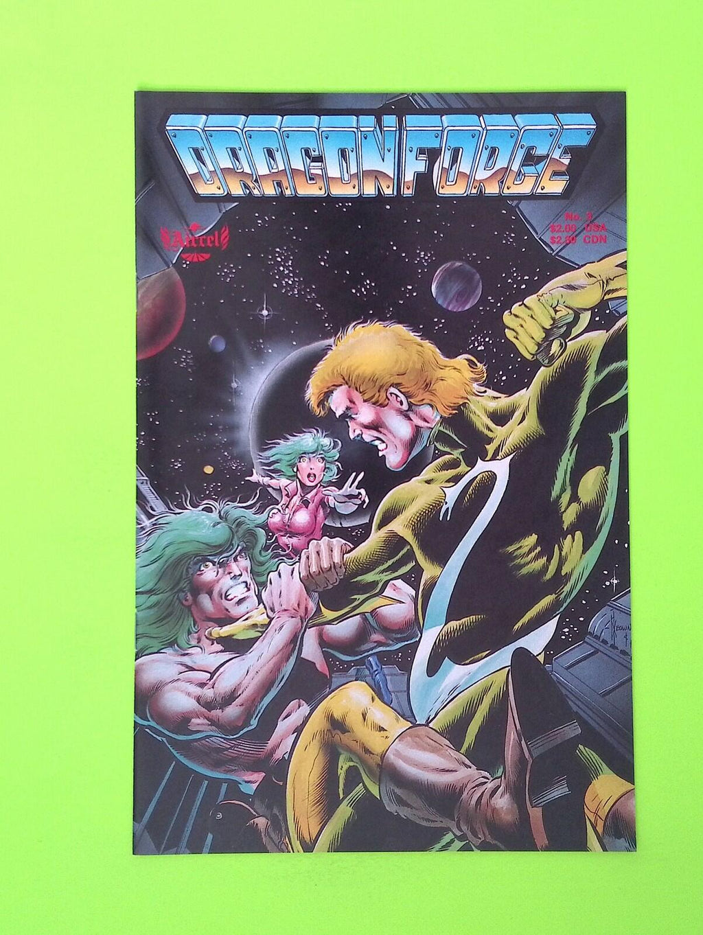 Dragonforce #3 Aircel Publishing 8.0 Comic Book W204-89