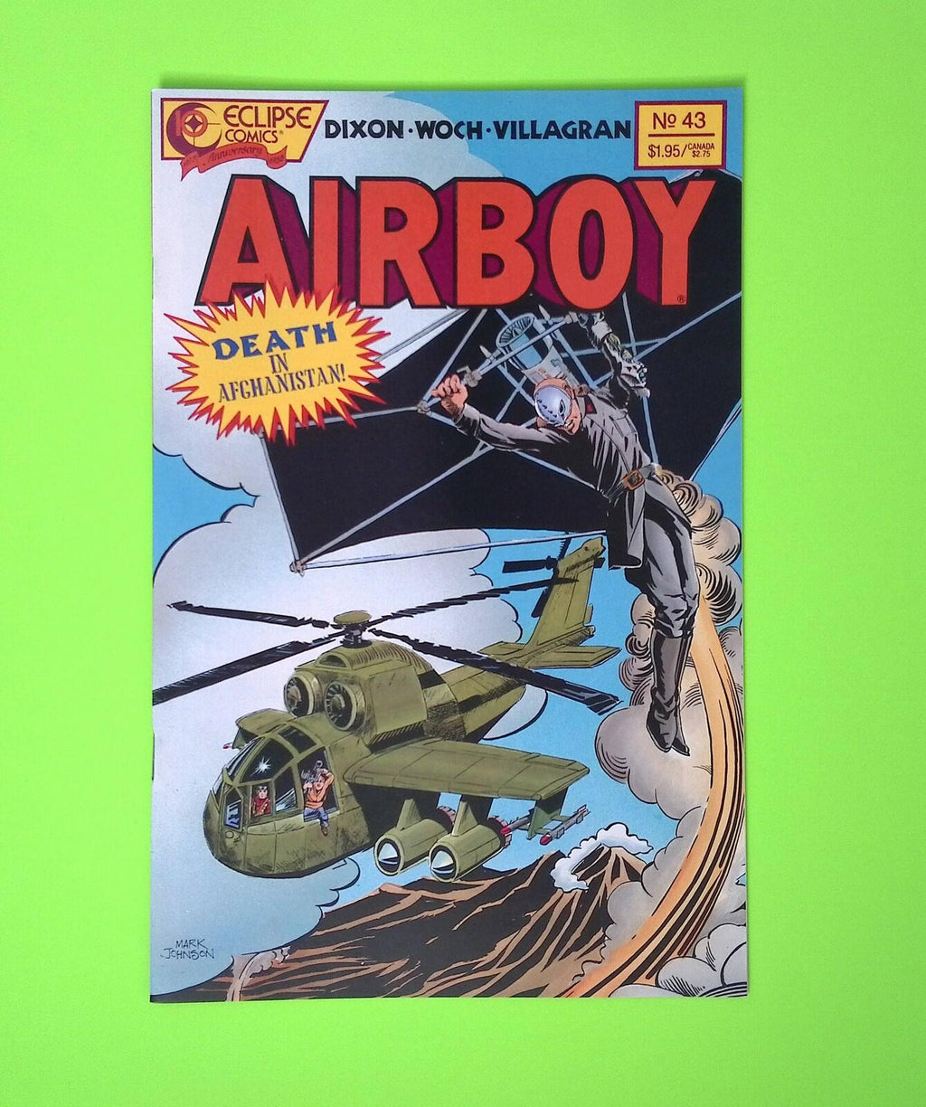 Airboy #43 Vol. 1 1988 Eclipse Comics High Grade Comic Book W340-11