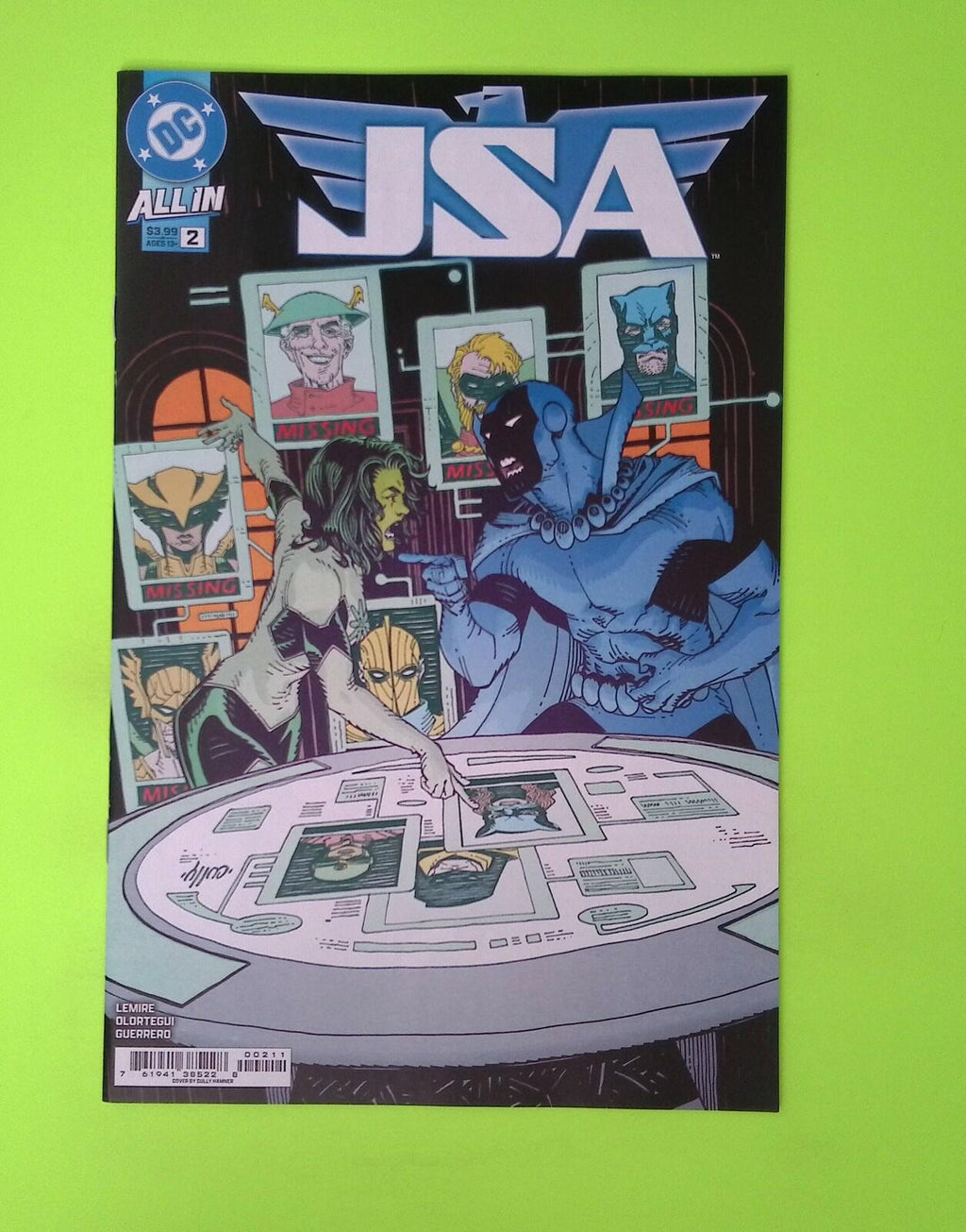 JSA #2 Vol. 2 2025 DC Comics High Grade Comic Book W293-158