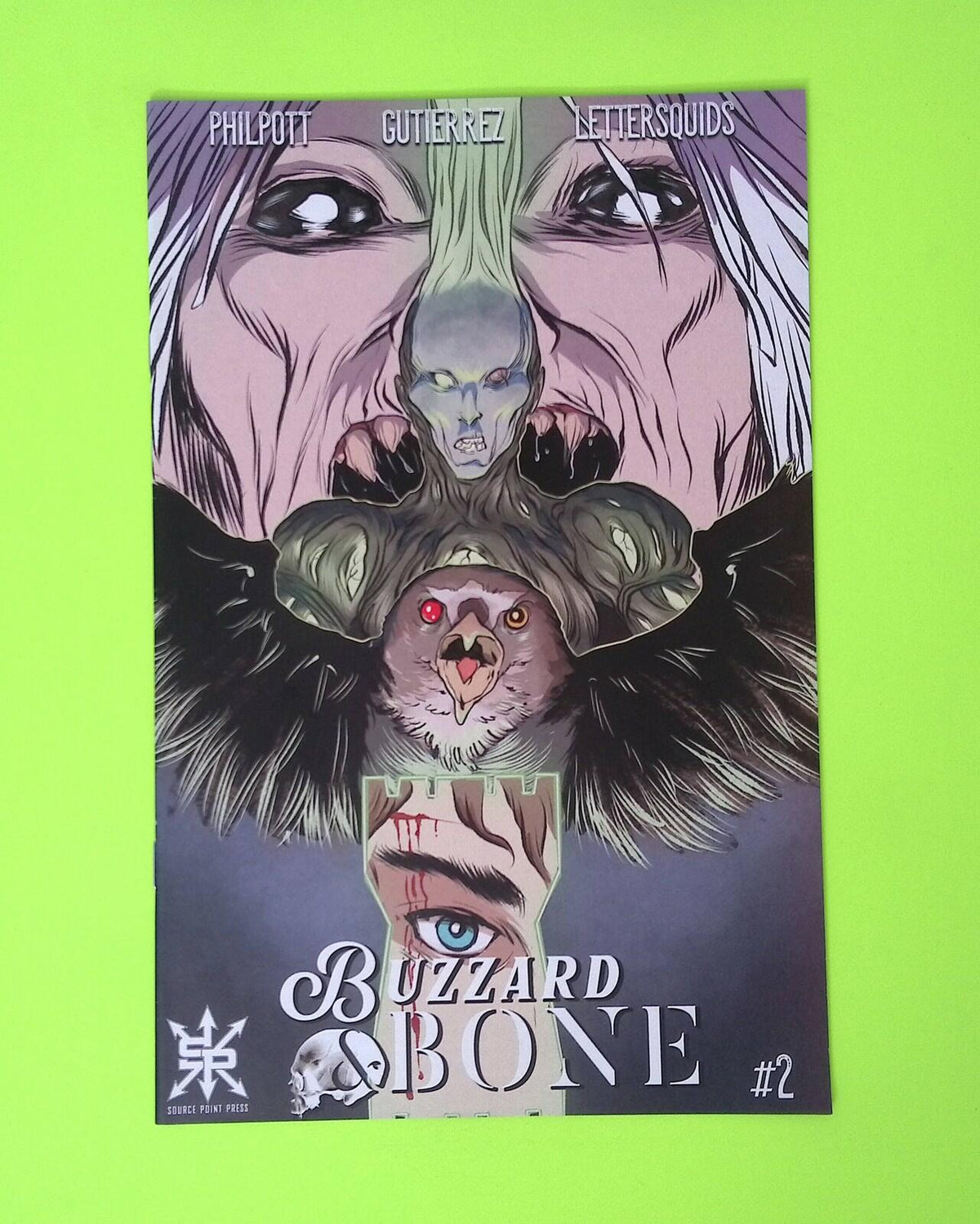 Buzzard & Bone #2 2022 Source Point Press High Grade Comic Book R76-220