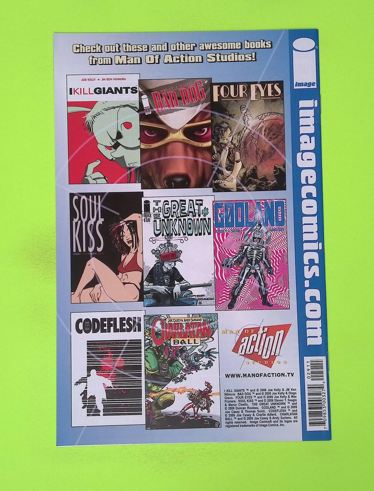 Godland #29 2009 Image Comics High Grade Comic Book W25-37