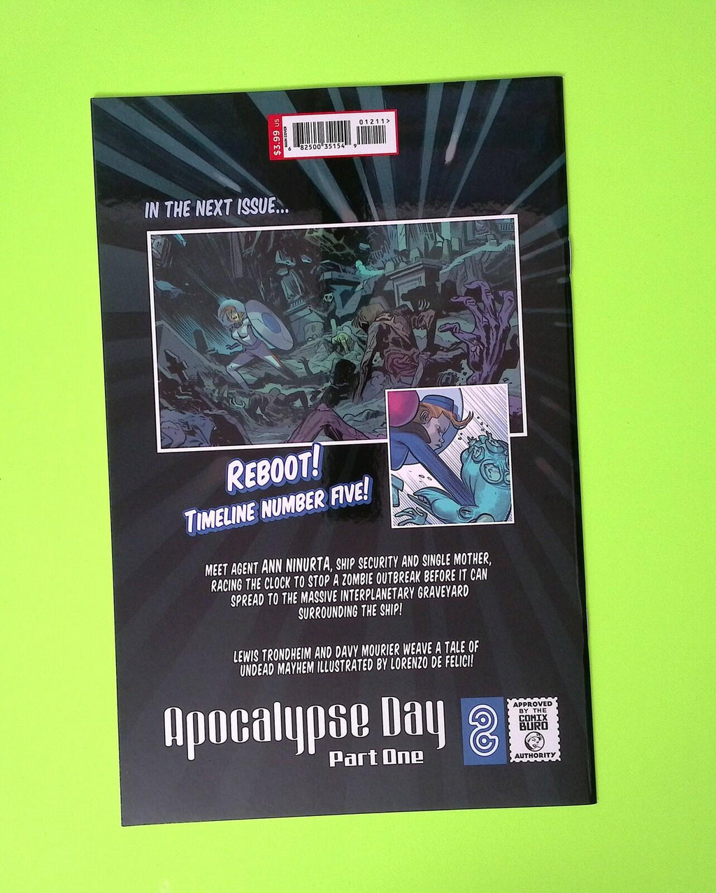 Infinity 8 #12 2019 Lion Forge Comics High Grade Comic Book Q67-1