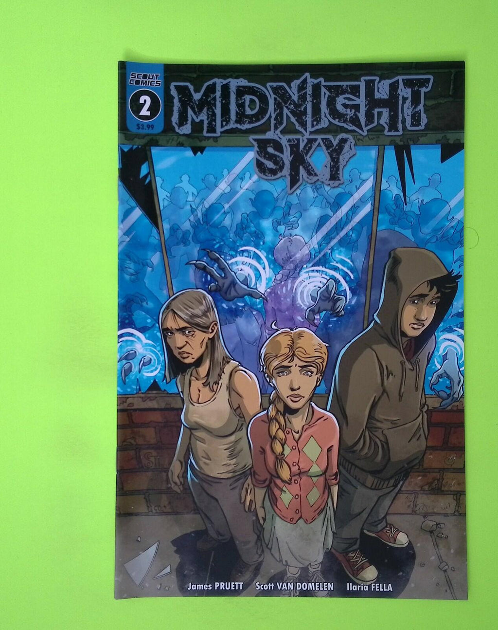 Midnight Sky #2 2019 Scout Comics 8.0 Comic Book W255-44