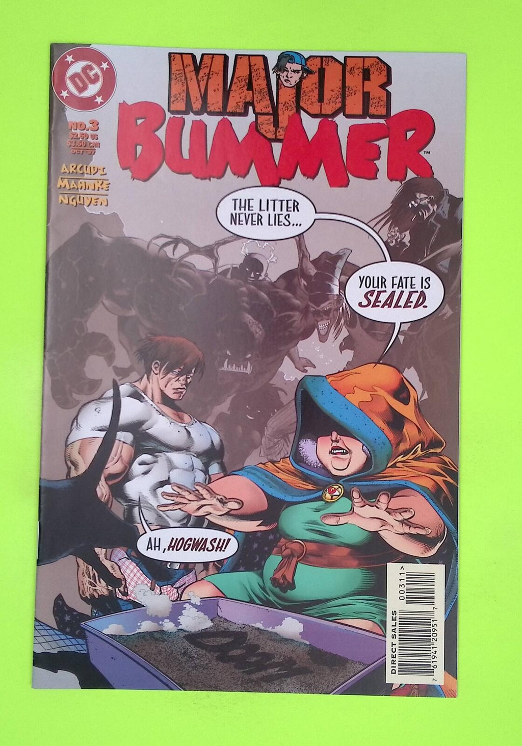 Major Bummer #3 1997 DC Comics Mid Grade Comic Book A22-9
