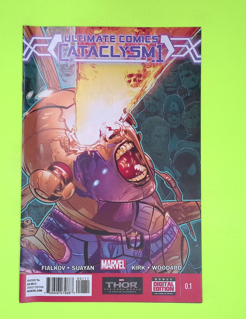 Cataclysm #0.1 2013 Marvel Comics Mid Grade Comic Book L77-124