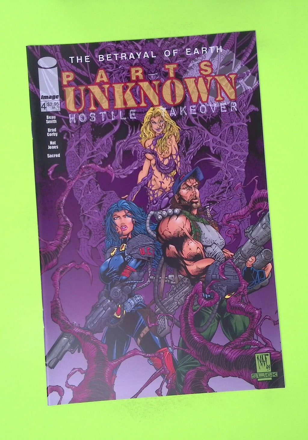 Parts Unknown Hostile Takeover #4 2000 Image Comics Comic Book W18-230