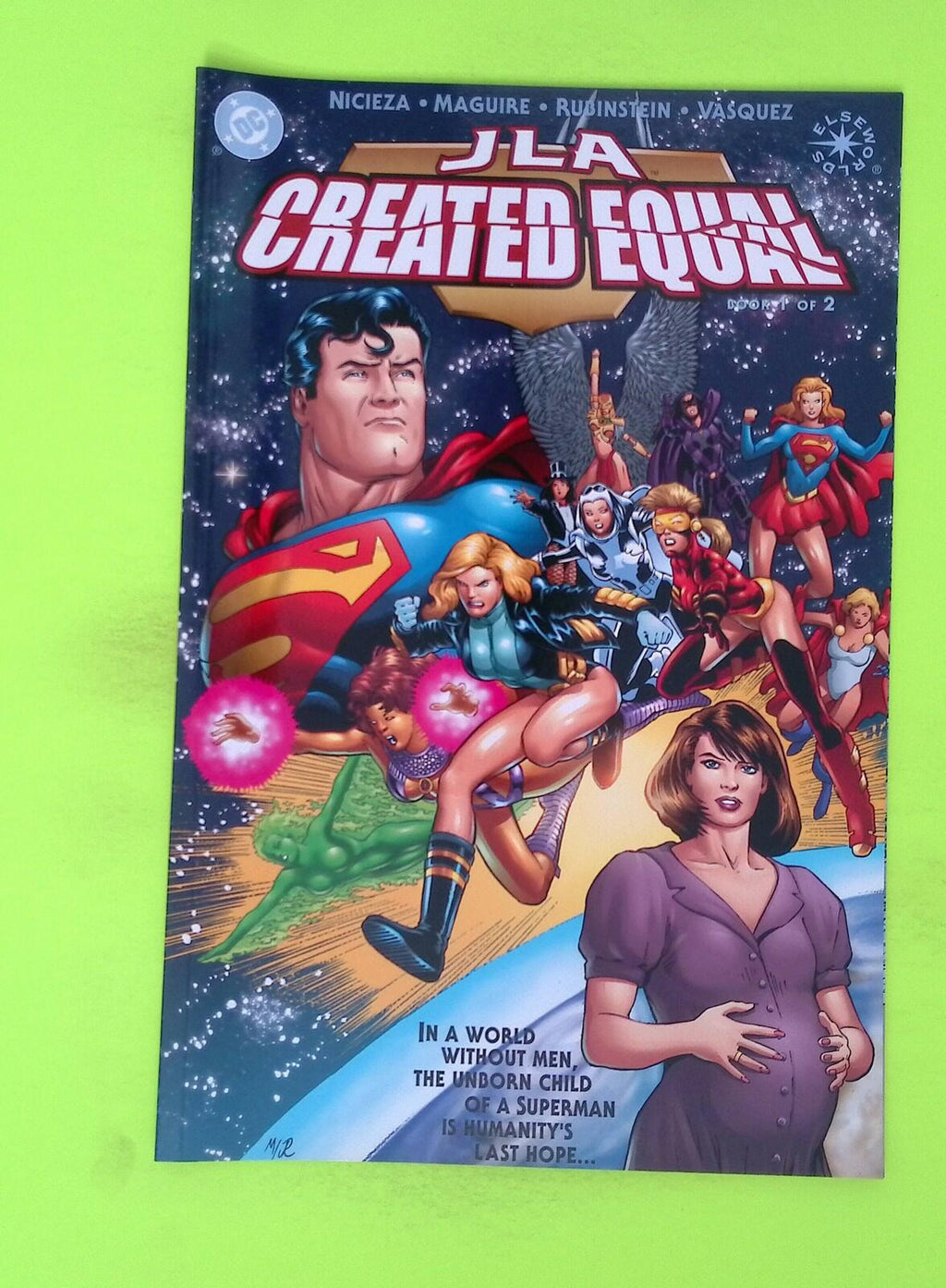 JLA Created Equal #1 2000 DC Comics Soft Cover High Grade Comic Book W45-127