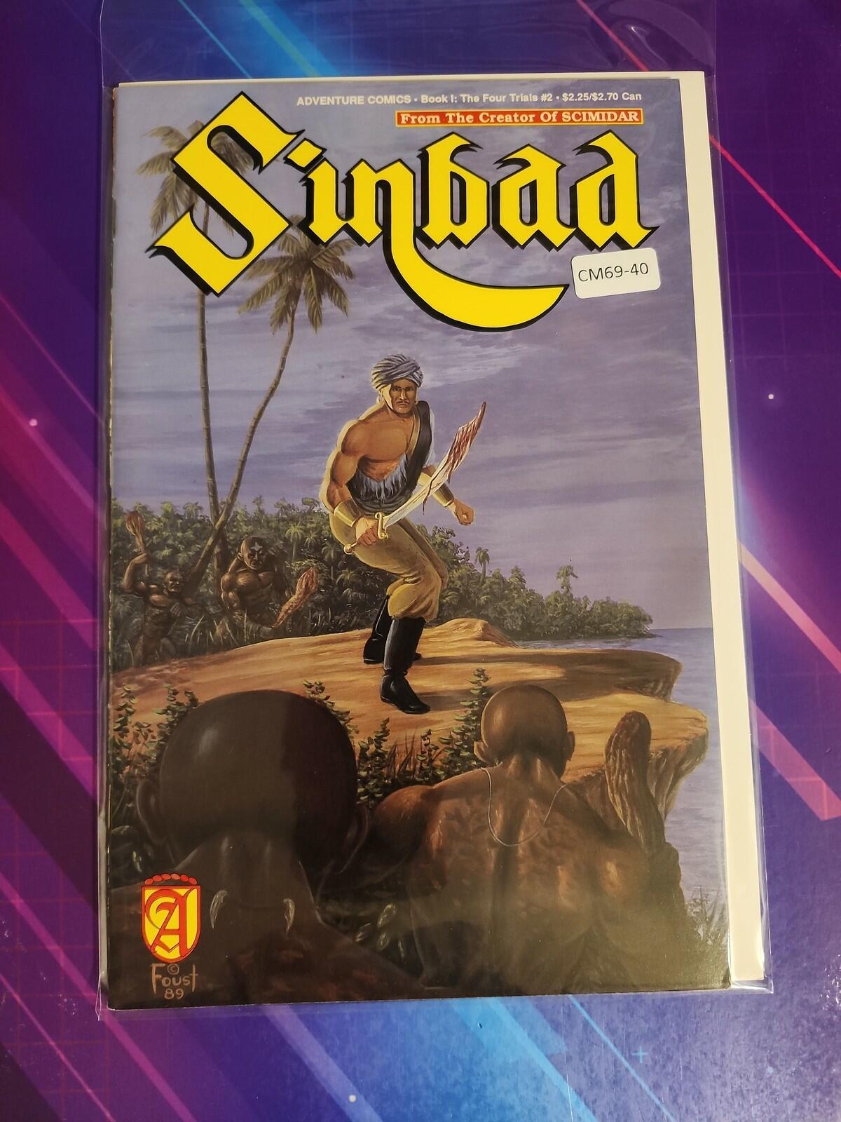 SINBAD #2 MINI HIGH GRADE ADVENTURE PUBLICATIONS COMIC BOOK CM69-40