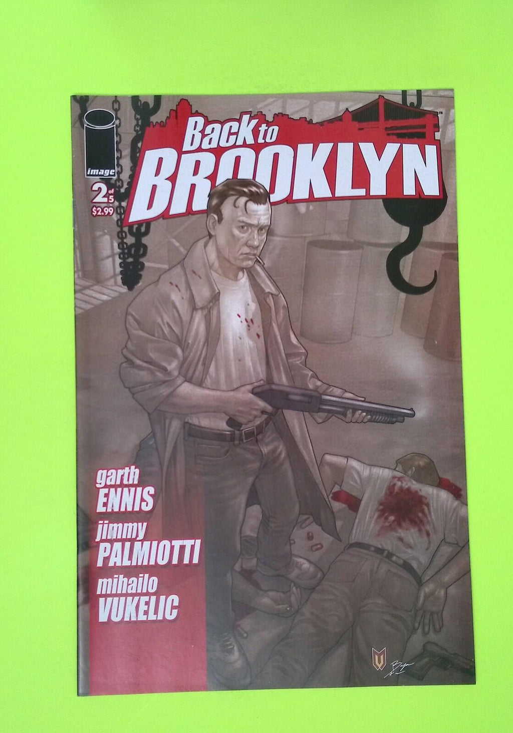 Back to Brooklyn #2 2008 Image Comics High Grade Comic Book W18-5