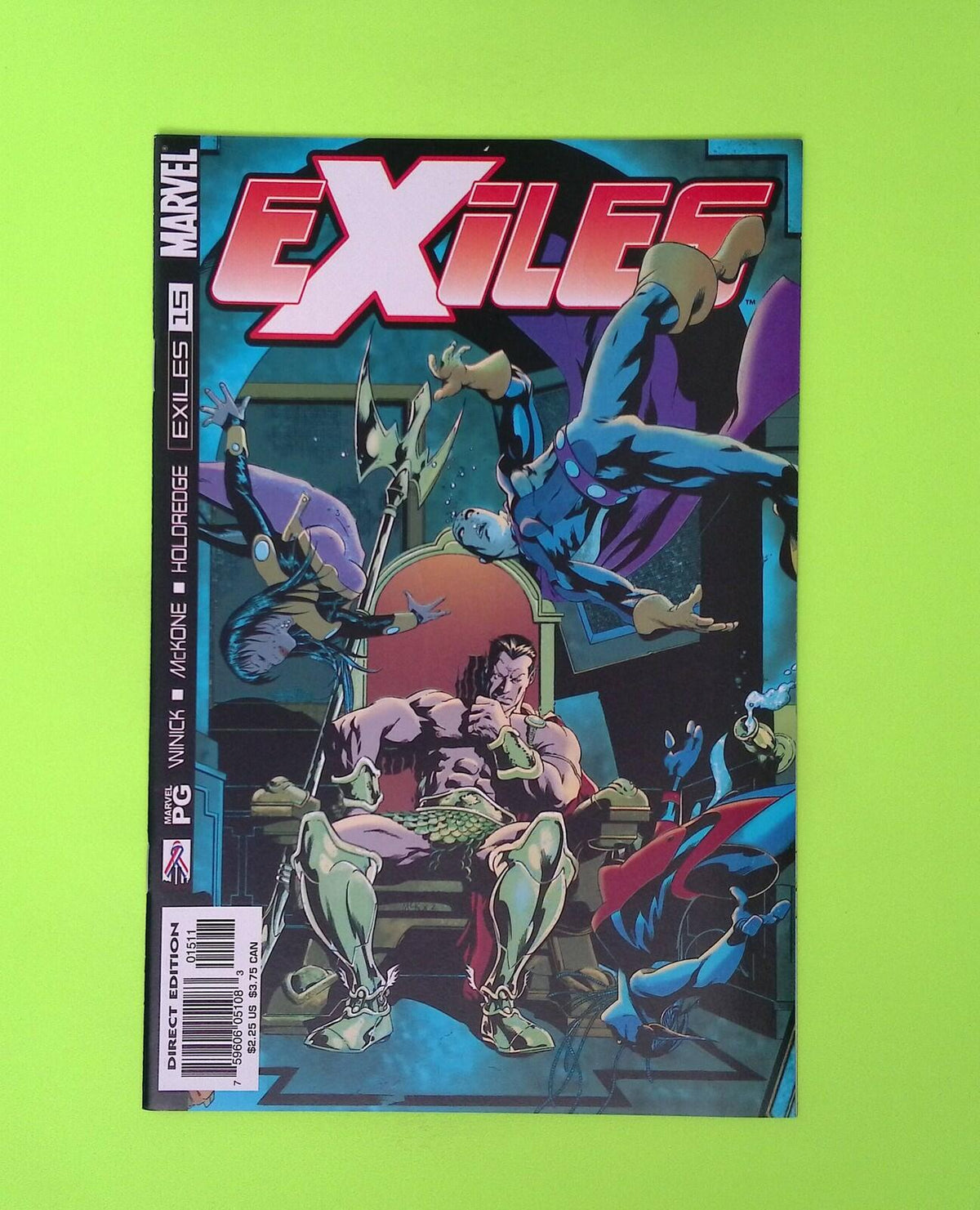 Exiles #15 Vol. 1 2002 Marvel Comics High Grade Comic Book X205-74