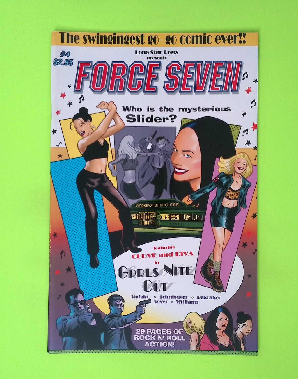 Force Seven #4 2000 Lone Star Press High Grade Comic Book W259-236