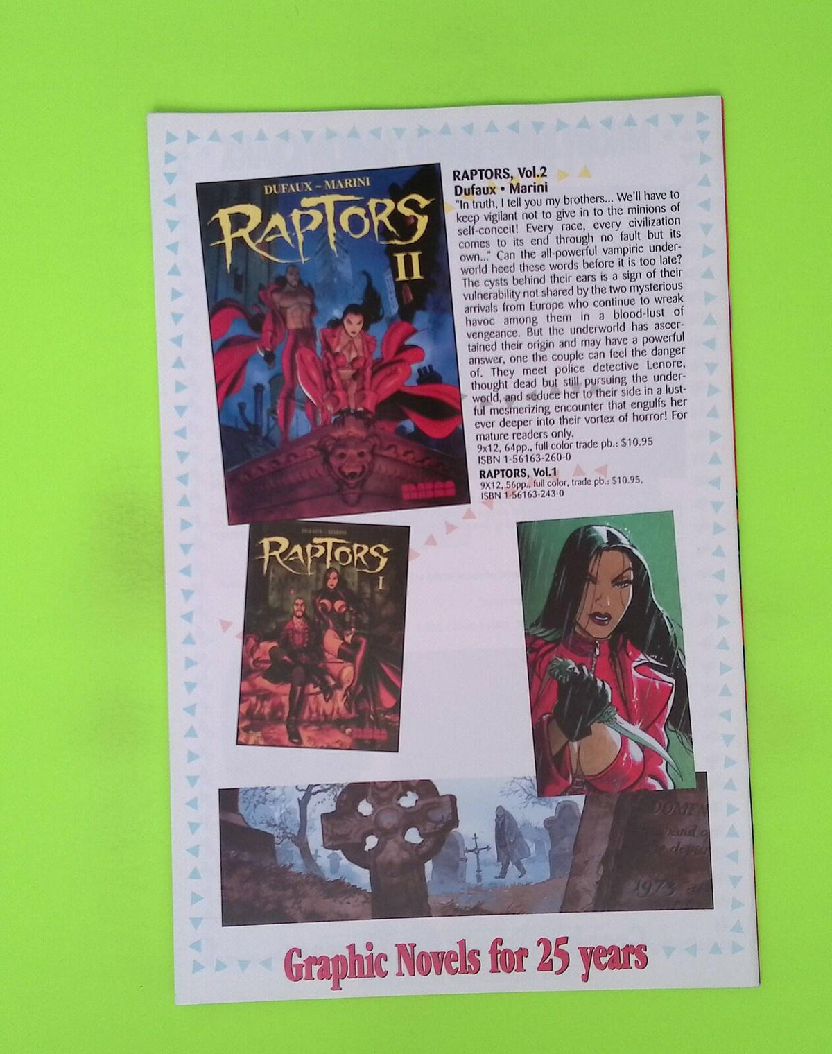 (After)Life in Gothland #4 NBM Publishing Company High Grade Comic Book P79-177