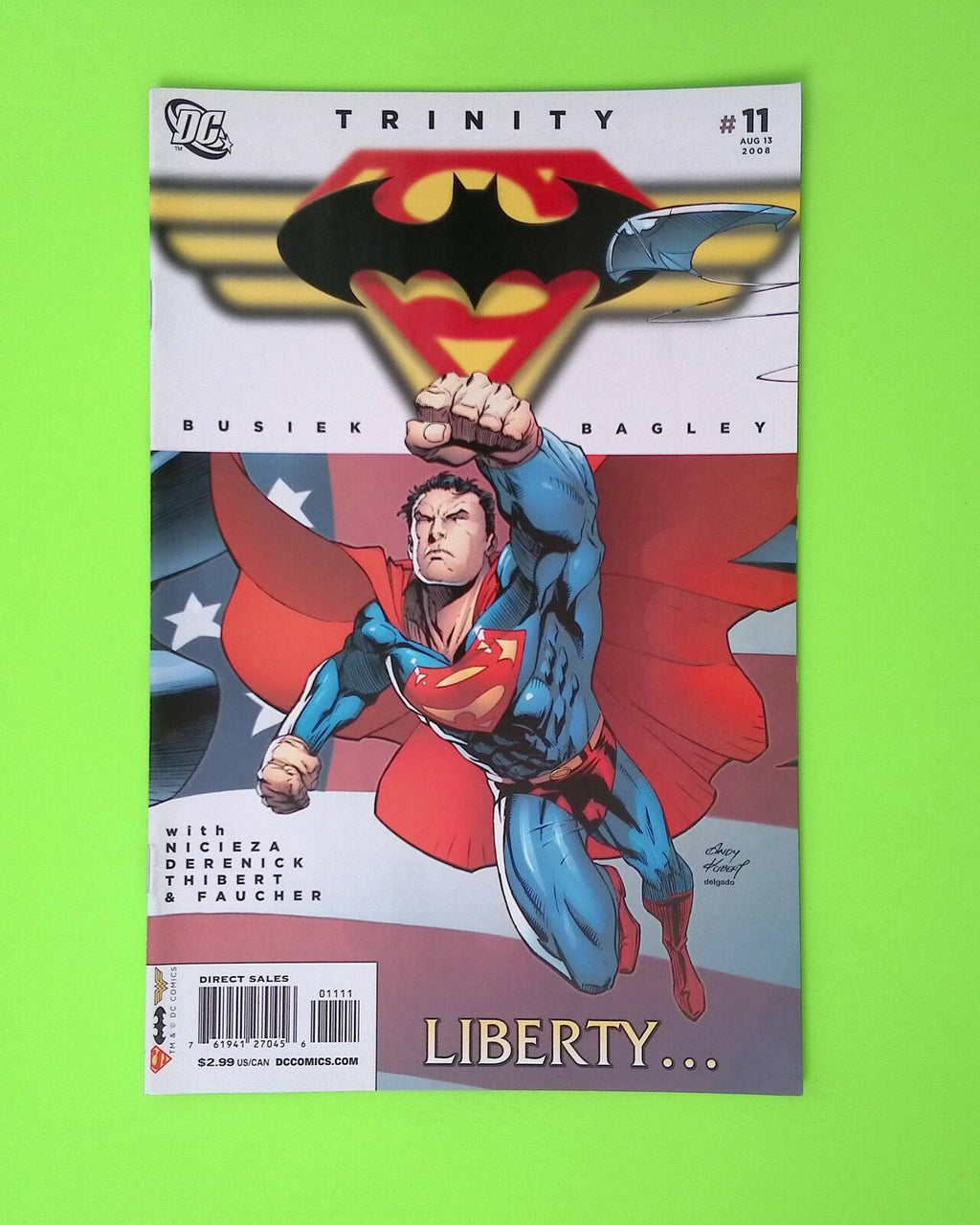 Trinity #11 Vol. 1 2008 DC Comics Higher Grade Comic Book B43-121