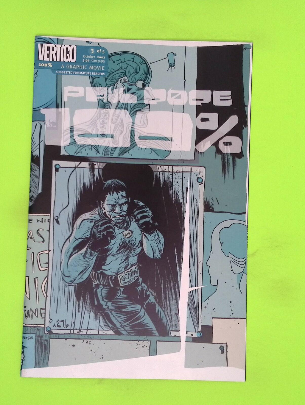 100% #3 2002 Vertigo High Grade Comic Book W100-285