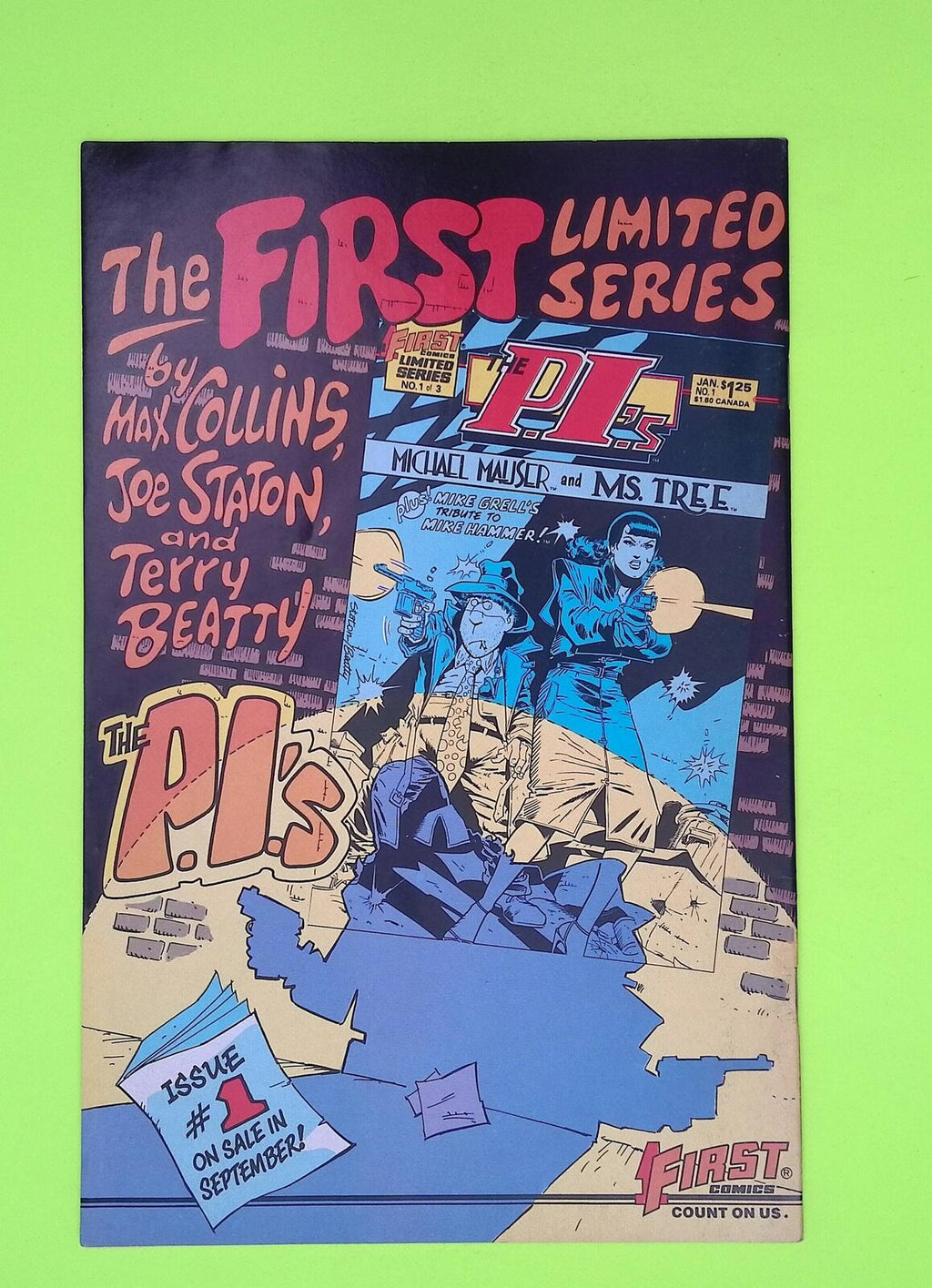 Mars #11 1985 First Comics Mid Grade Comic Book V95-206
