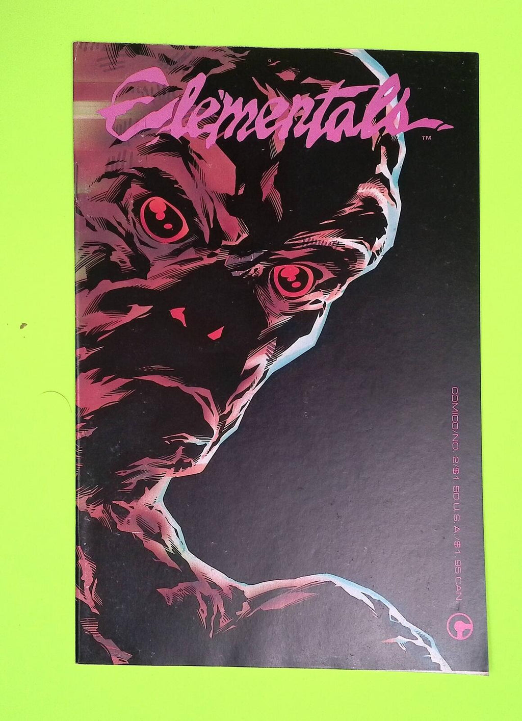 Elementals #2 Vol. 1 1984 Comico Comics 8.0 Comic Book G47-2