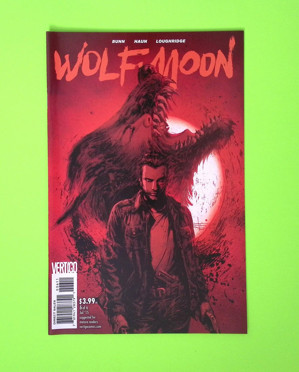 Wolf Moon #6 2015 Vertigo High Grade Comic Book W306-123