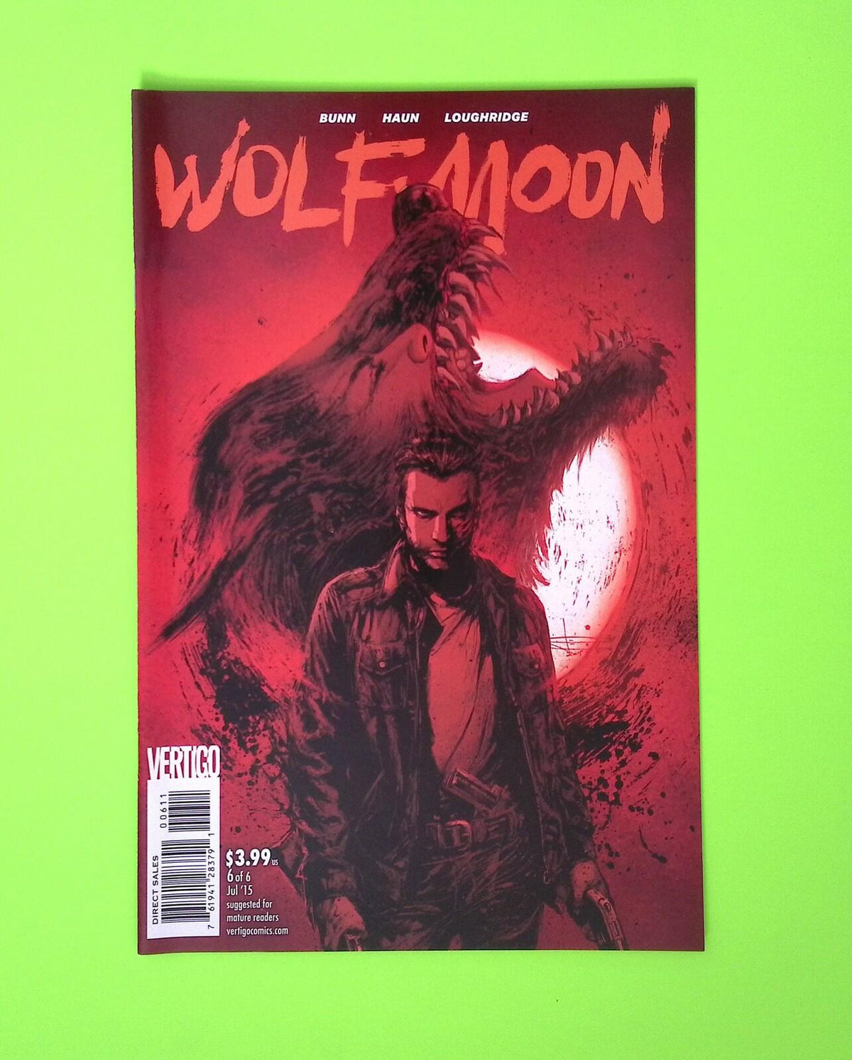 Wolf Moon #6 2015 Vertigo High Grade Comic Book W306-123