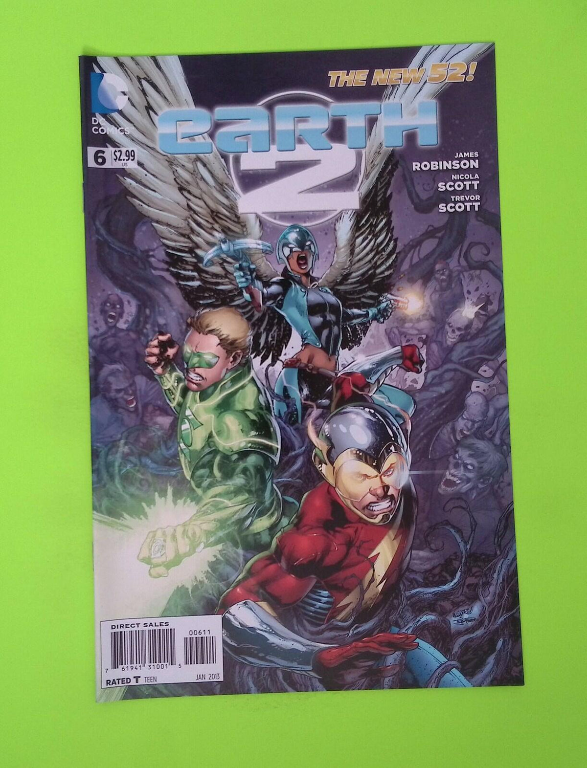 Earth 2 #6 2013 DC Comics 9.4 Comic Book R88-141
