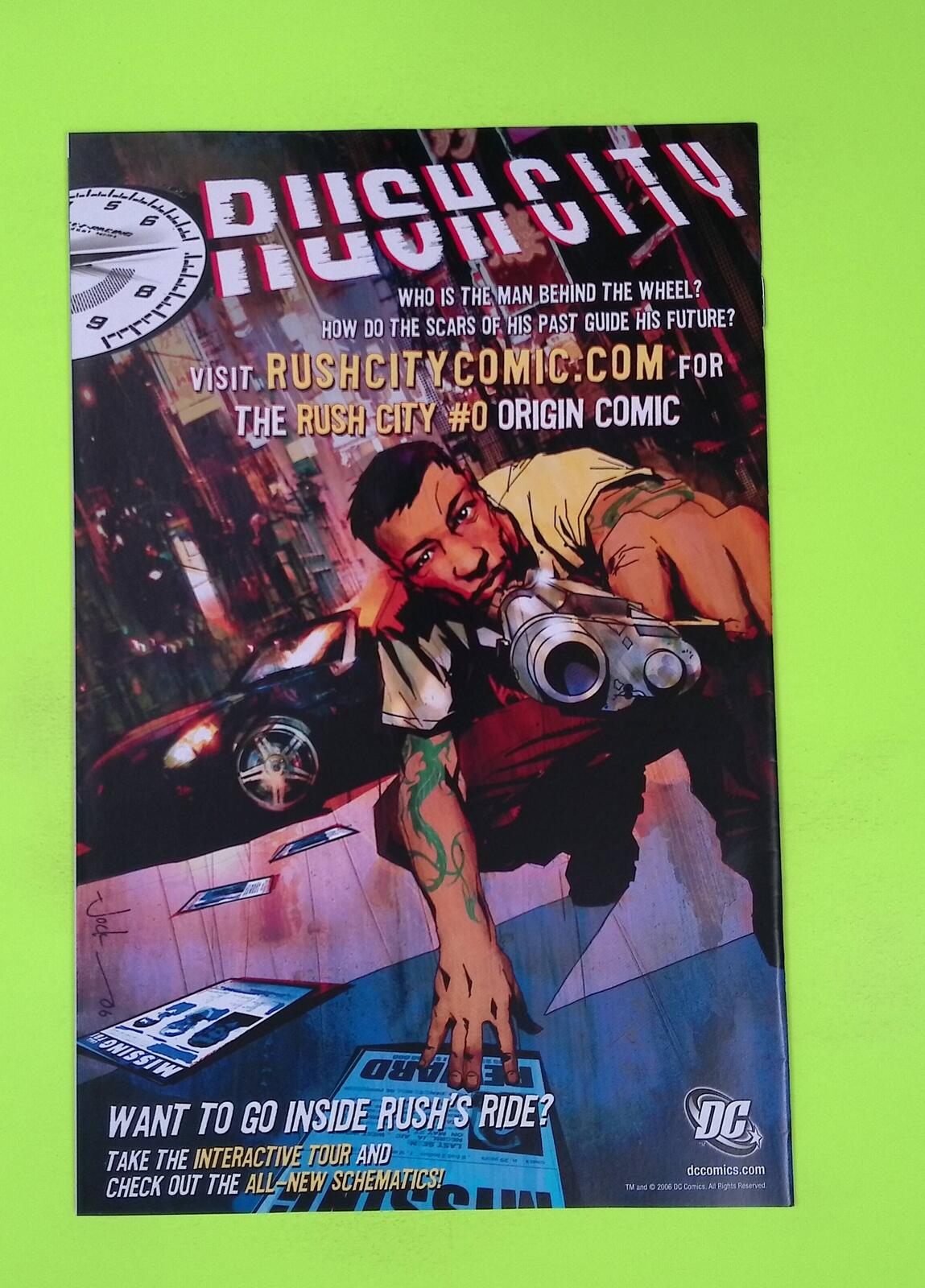 Rush City #2 2006 DC Comics Mid Grade Comic Book A90-235
